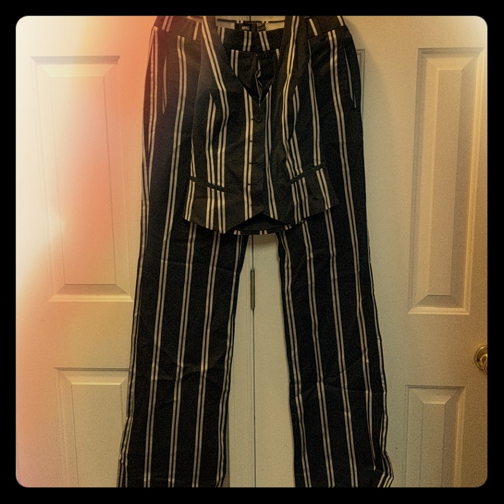 MNG Mango Striped Suit